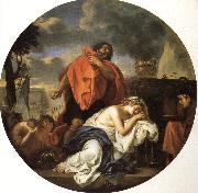 LE BRUN, Charles Jephthah's Sacrifice oil painting picture wholesale